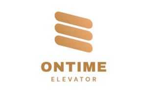 ontime elevator reliable motion logo concepts